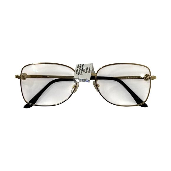 Miu Miu VMU 10X Eyeglasses Frames RXable Shiny Black/Gold NWT display picture 1
